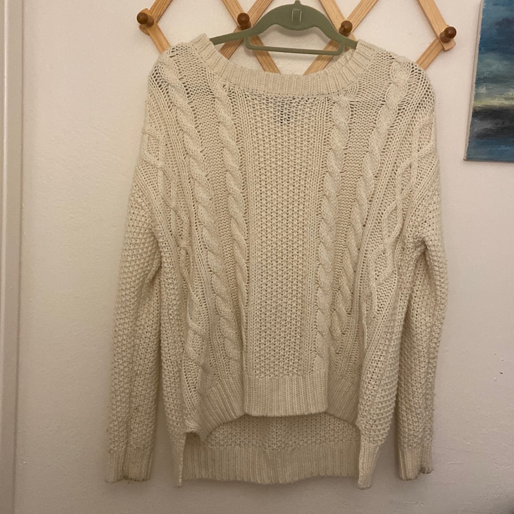White sweater
